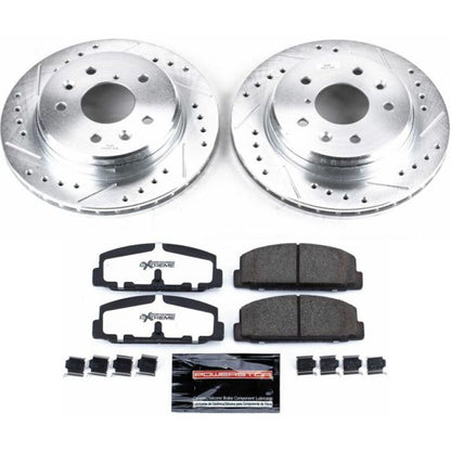 PowerStop Power Stop 86-91 Mazda RX-7 Rear Z26 Street Warrior Brake Kit