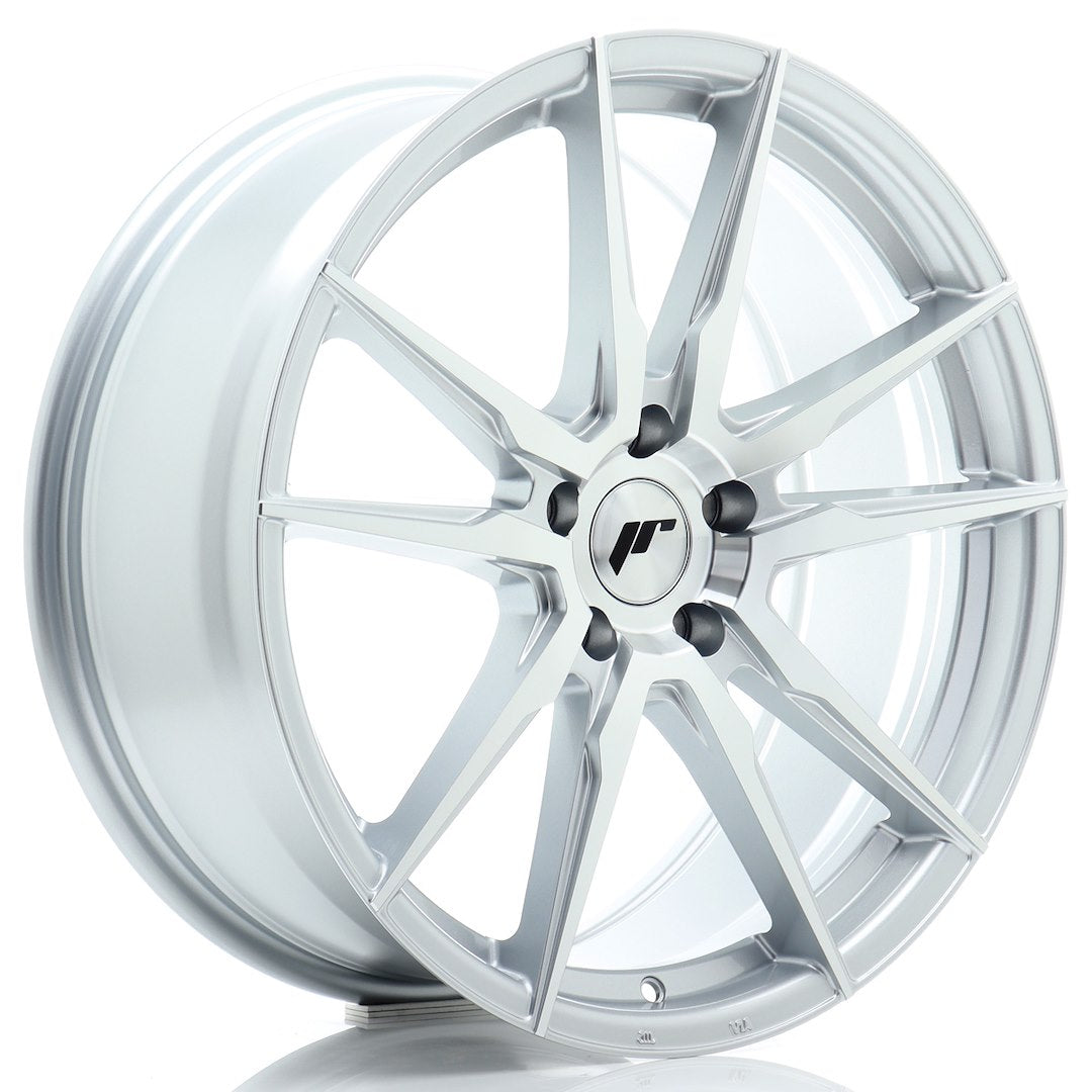 JR Wheels JR212085F15L3566SM1 JR Wheels JR21 20x8,5 ET35 5x112 Silver Machined Face