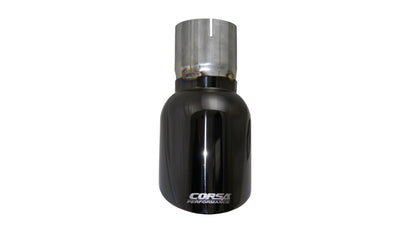 CORSA Performance Corsa 2009-2019 Single Universal 3.0in Inlet / 4.5in Outlet Black PVD Pro-Series Tip Kit