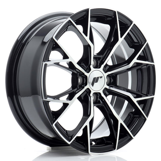 JR Wheels JR4915654H3567GBM JR Wheels JR49 15x6,5 ET35 4x100 Gloss Black Machined Face