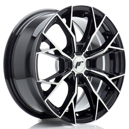JR Wheels JR4916704X2067GBM JR Wheels JR49 16x7 ET20-42 4H BLANK Gloss Black Machined Face