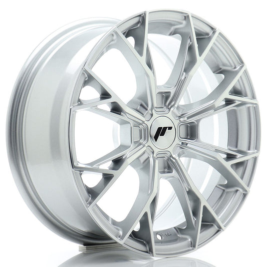 JR Wheels JR4916704X2067SM JR Wheels JR49 16x7 ET20-42 4H BLANK Silver Machined Face