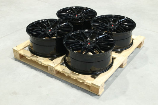 JR Wheels SET-JR#354 Set of JR28 20x8,5 ET35 5x120 Gloss Black