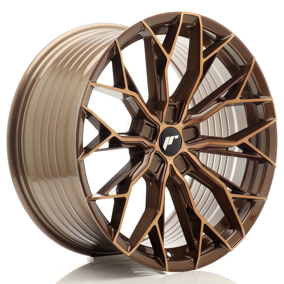 JR Wheels JR491990F25X2072BZP JR Wheels JR49 19x9 ET20-40 5H BLANK Platinum Bronze