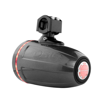 DS18 Marine And Psports With Built In 6.5in 1in Driver 150 Watts RMS RGB LED Lights Black Crbn Fiber