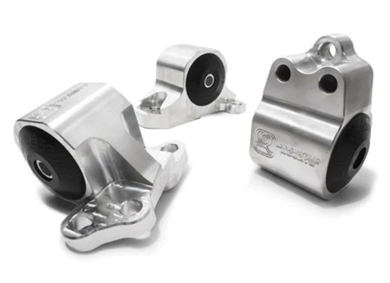 Innovative Mounts Innovative 92-95 Civic B/D Series Black Aluminum Mounts 95A Bushings (3 Bolt)