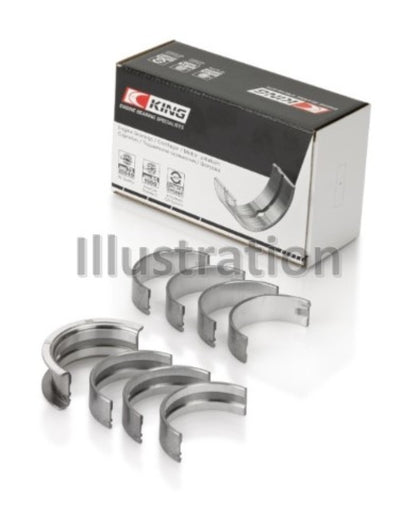 King Engine Bearings Chrysler Valiant Six 225 Crankshaft Main Bearing Set (Size 040) - Set of 4