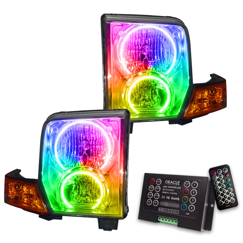 ORACLE Lighting Oracle 06-10 Jeep Commander SMD HL - ColorSHIFT w/ 2.0 Controller