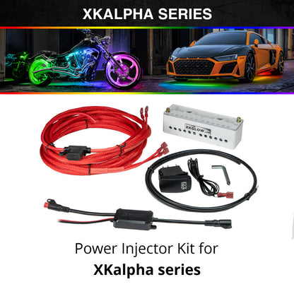 XKGLOW XK Glow XKmax RGB Fiber Optic LED Interior Automotive Ambient Light Kit - 4x43in