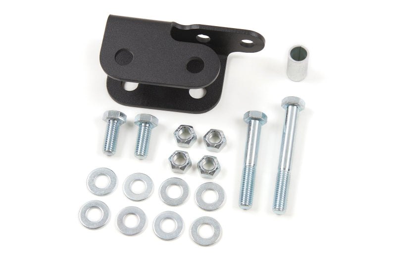 Zone Offroad 07-18 Jeep Wrangler JK 2-3in Track Bar Relocation Bracket