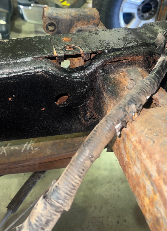 RustBuster Rust Buster 2004-2008 Ford F-150 Over Axle Frame Section - Left