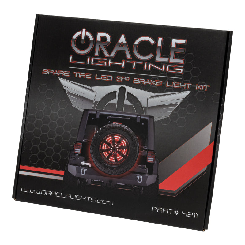 ORACLE Lighting Oracle LED Illuminated Wheel Ring 3rd Brake Light - Red