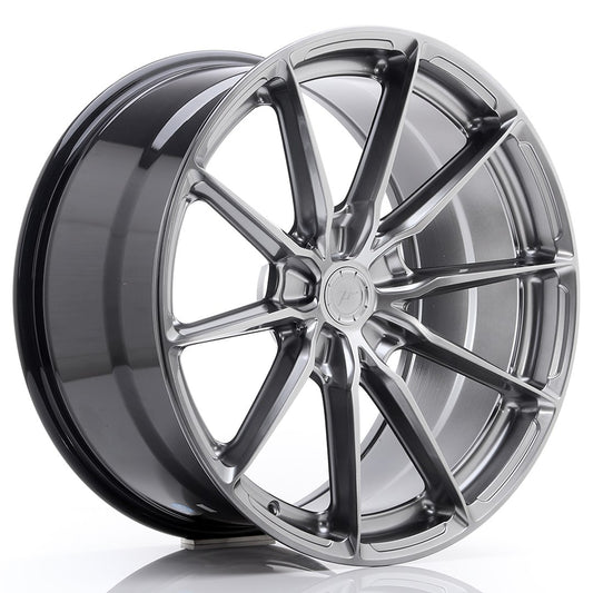 JR Wheels JR3720105L4566HB JR Wheels JR37 20x10 ET45 5x112 Hyper Black
