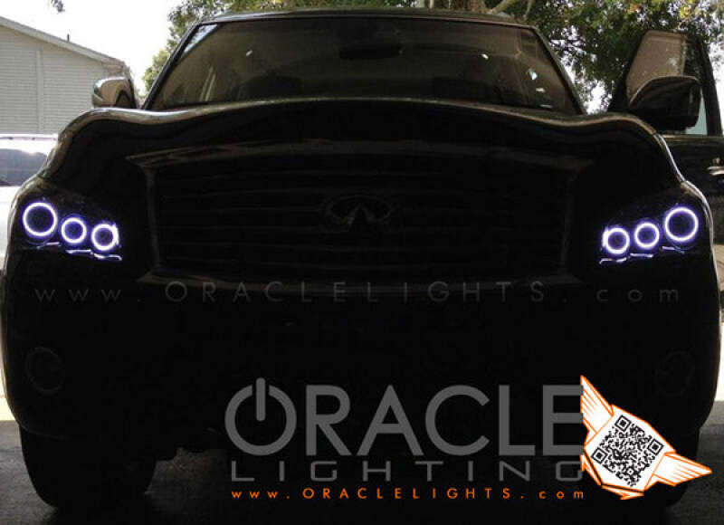 ORACLE Lighting Oracle Infiniti QX56 11-13 Halo Kit - ColorSHIFT w/ Simple Controller