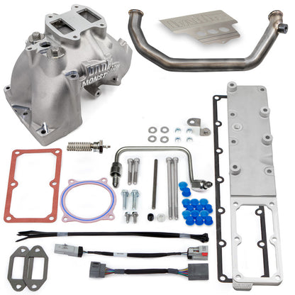 Banks Power 07.5-12 Ram Cab Chassis 6.7L Diesel Monster-Ram Intake System w/Fuel Line - Natural