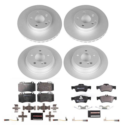 PowerStop Power Stop 2006 Mercedes-Benz E350 Front and Rear Eurostop Brake Kit