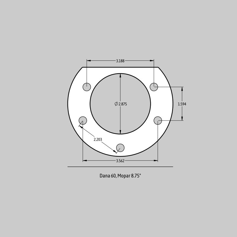 Baer Brakes Rear Ends w/ Dana 60 or Mopar 8-3/4in Car Housing Ends 11in SS4+ Rear SDZ Brake Kit - MG