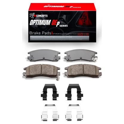 R1 Concepts R1 94-05 Buick LeSabre Rear Optimum OE Pads & Hardware Kit
