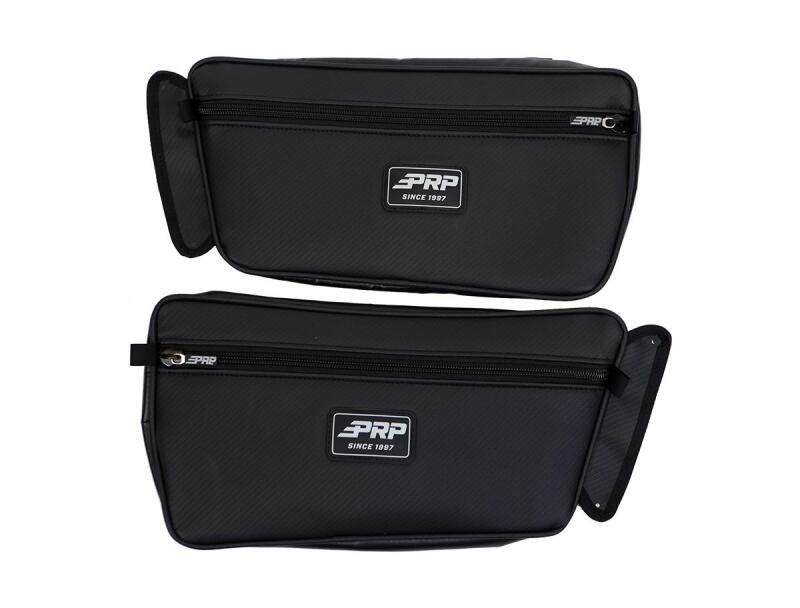 PRP Seats PRP 2020+ Yamaha Wolverine RMAX Front Door Bags - Black (Pair)