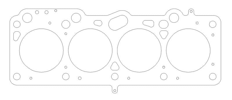Cometic Gasket Cometic Ford Escort 1.9L 82mm Bore .051in inch MLS Head Gasket