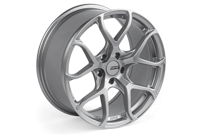 APR A01 Flow Formed 18x8.5 / 5x112 / ET45 / 66.5mm Bore / Hyper Silver Wheel