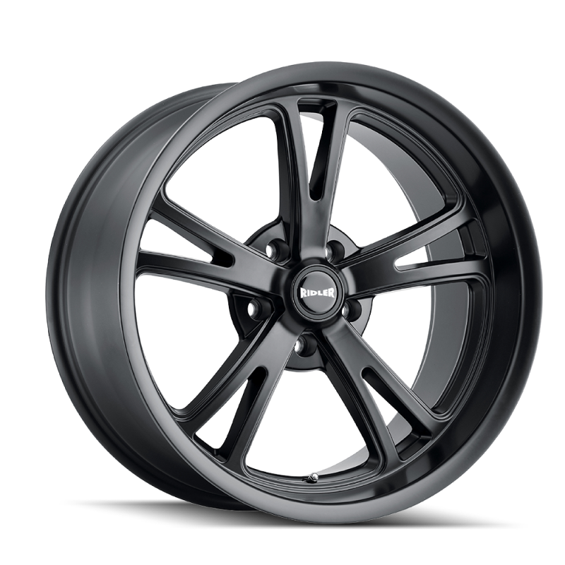 Ridler Wheels Ridler 606 20x9 / 5x115 BP / 18mm Offset / 72.62mm Hub Matte Black Wheel