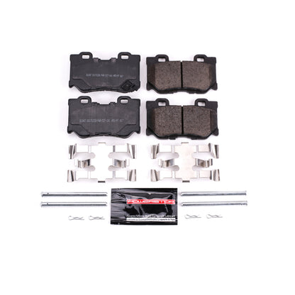 PowerStop Power Stop 09-13 Infiniti FX50 Rear Z23 Evolution Sport Brake Pads w/Hardware