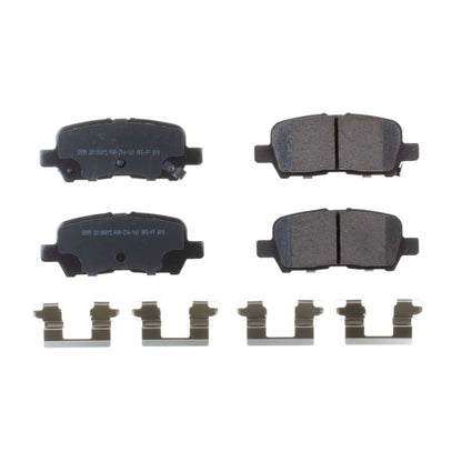 PowerStop Power Stop 05-09 Buick Allure Rear Z17 Evolution Ceramic Brake Pads w/Hardware