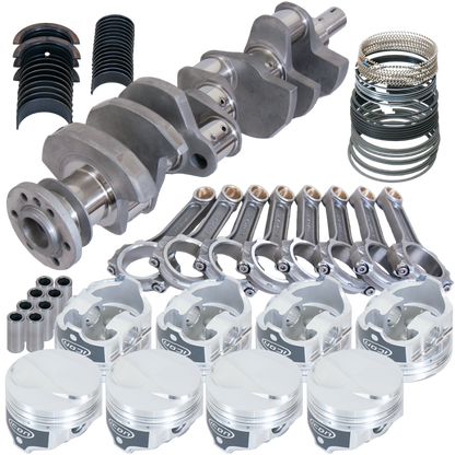 Eagle Chevy 454 4.000in Crank 6.135in I-Beam Rods 18cc Dome 4.350in Pistons Rotating Assembly