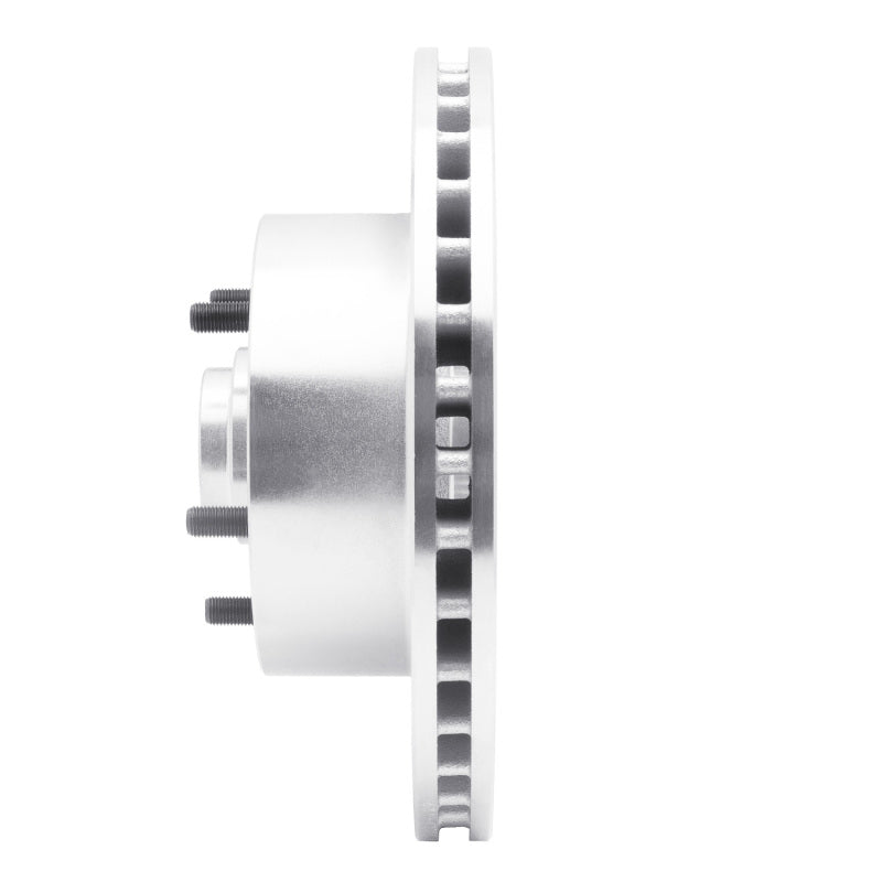 R1 Concepts R1 67-74 Buick Apollo Front Left Drilled & Slotted Silver Brake Rotor
