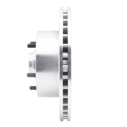 R1 Concepts R1 67-74 Buick Apollo Front Left Drilled & Slotted Silver Brake Rotor