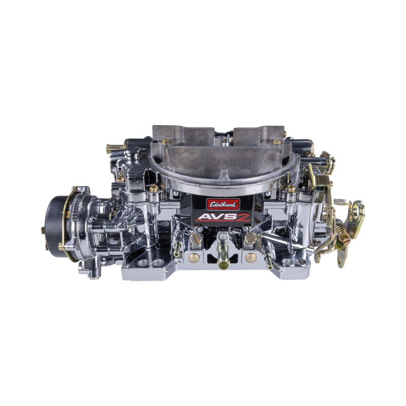 Edelbrock AVS2 Carburetor 500 CFM w/ Electric Choke - Chrome Plasma