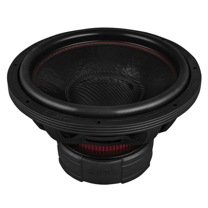 DS18 15in 2500 Watts RMS 4+4 ohm DVC Quad Stacked Magnet Reinforced Cone Subwoofers