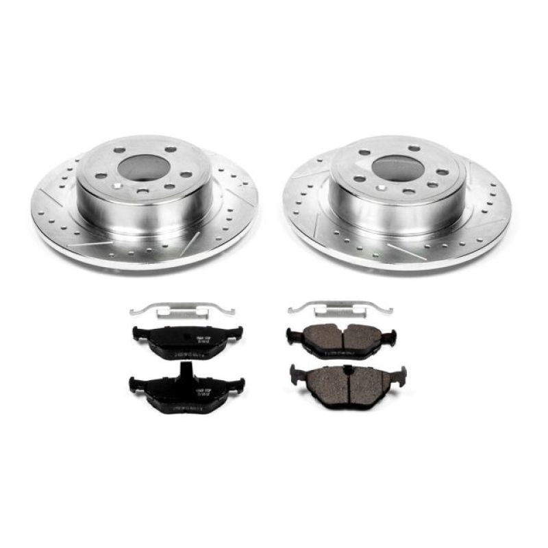 PowerStop Power Stop 99-10 Saab 9-5 Rear Z23 Evolution Sport Brake Kit