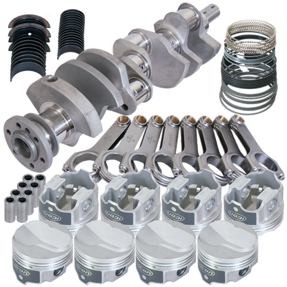 Eagle Chevy 396/402 3.766in Crank 6.135in H-Beam 17cc Dome 4.155in Pistons Rotating Assembly