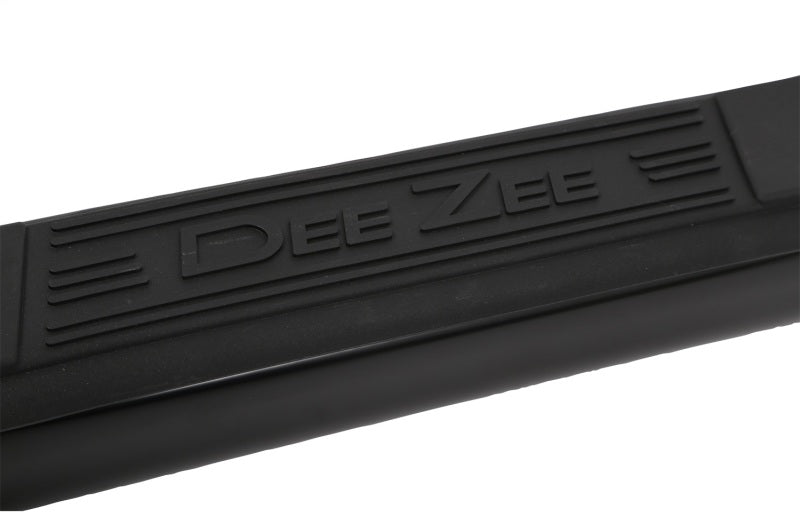 Dee Zee 14-19 Chevrolet Silverado Tubes - 3In Round Black Steel ExtCab