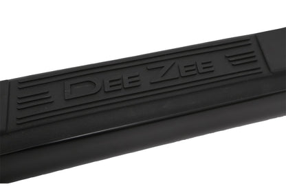 Dee Zee 14-19 Chevrolet Silverado Tubes - 3In Round Black Steel ExtCab