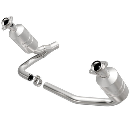MagnaFlow DF Cat. Conv 07-09 Dodge Dakota 3.7L/4.7L /07-09 Mitsubishi Raider 3.7L Y-Pipe Assembly