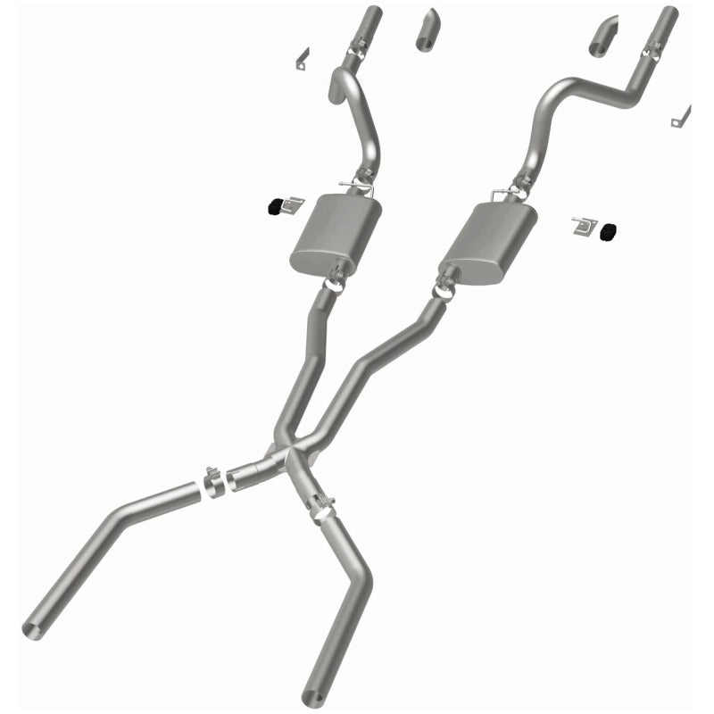 MagnaFlow SYS Cat-Back 67-70 Mustang 2.50inch w/Tru-X