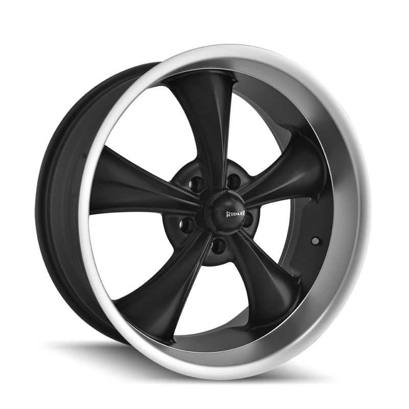 Ridler Wheels Ridler 695 20x10 / 5x120.65 BP / 0mm Offset / 83.82mm Hub Matte Black Machined Wheel