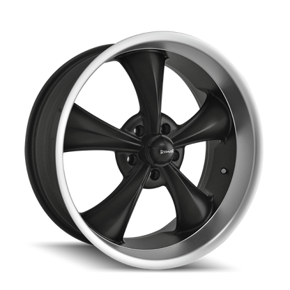 Ridler Wheels Ridler 695 20x10 / 5x120.65 BP / 0mm Offset / 83.82mm Hub Matte Black Machined Wheel