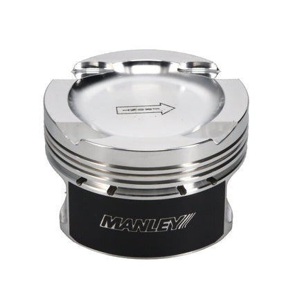 Manley Performance Manley BMW N54B30 32cc Platinum Series Dish Extreme Duty Piston Set - 84.5mm Bore