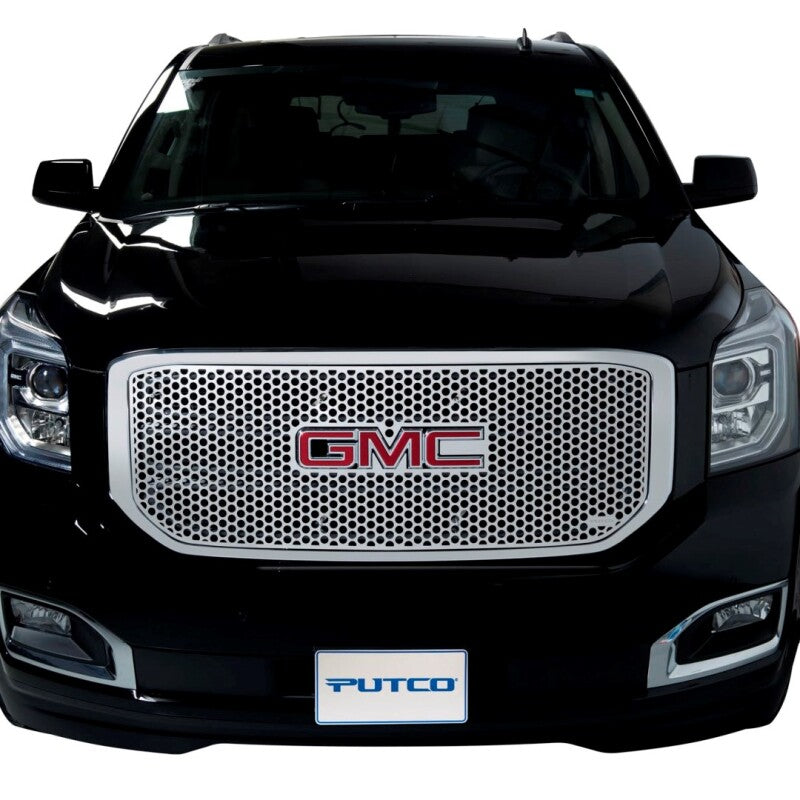 Putco 03-06 GMC Sierra LD/HD - w/ Logo CutOut - Does not Fit Denali Punch Stainless Steel Grilles