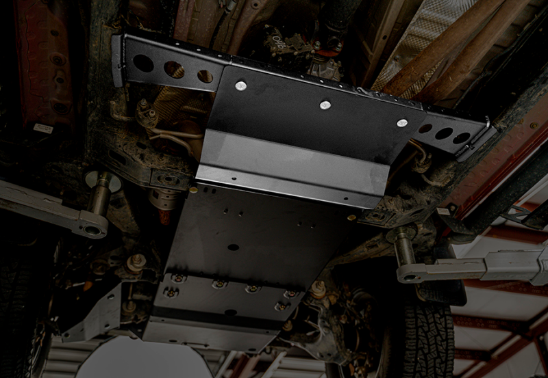Cali Raised LED Cali Raised 16-23 Toyota Tacoma Transfer Case Skid Plate /Yes Manual Transmission/Aluminum/PwdrCoat