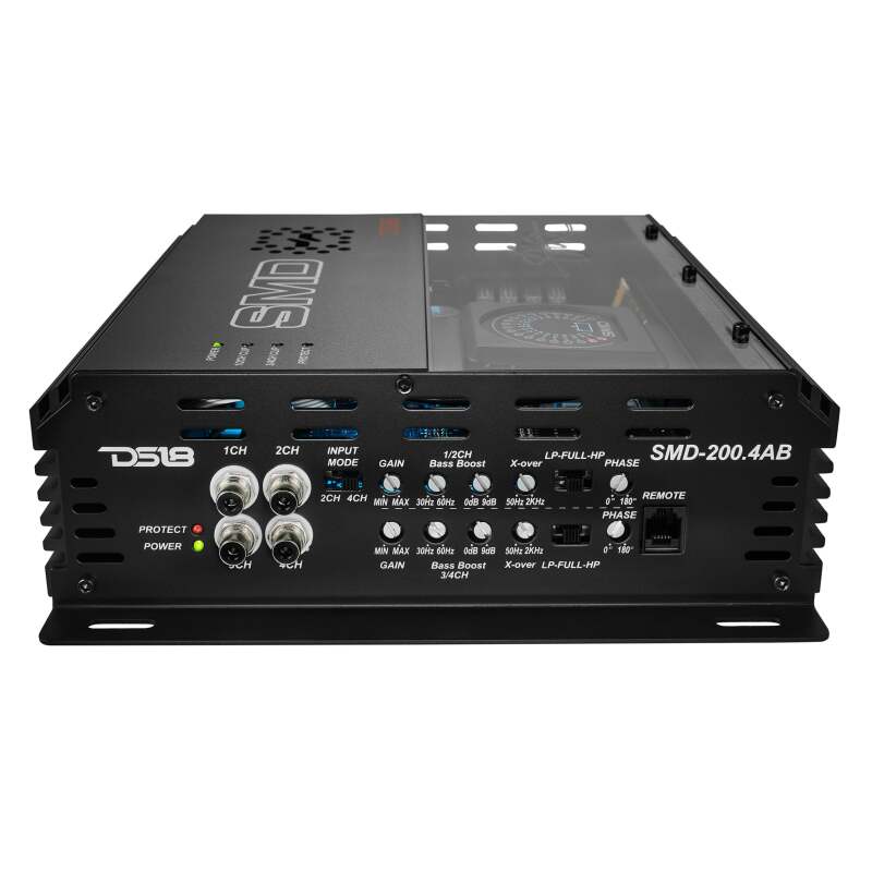 DS18 Steave Meade Colab 4-Channel Amp Class A/B 2x 400/4ohm 4 x 200/2ohm 4 x 150/4ohm Watts LED