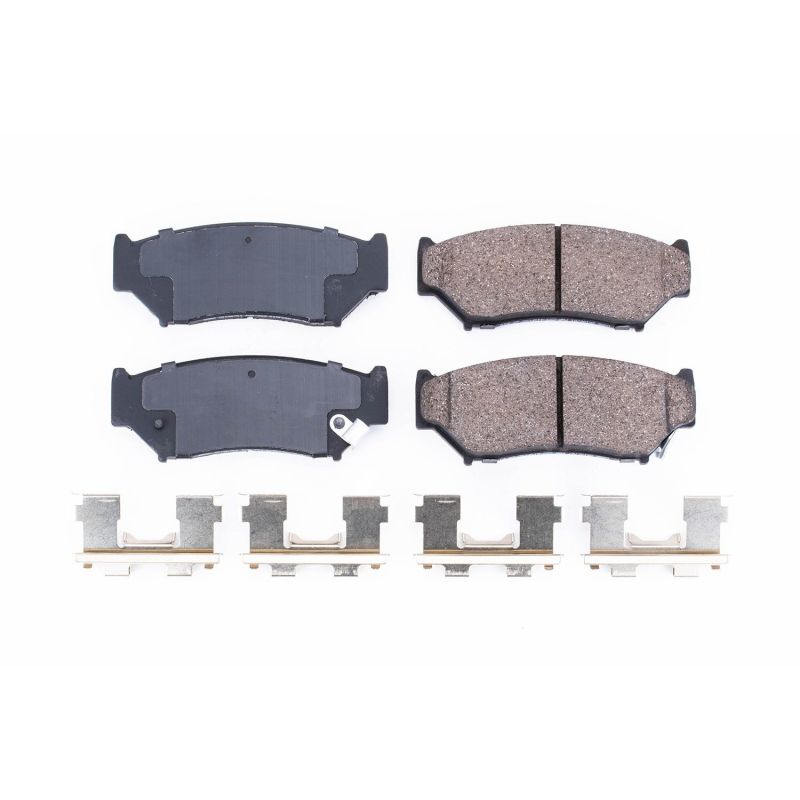 PowerStop Power Stop 00-04 Chevrolet Tracker Front Z17 Evolution Ceramic Brake Pads w/Hardware