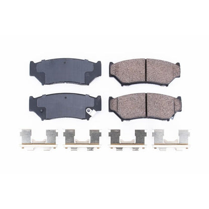 PowerStop Power Stop 00-04 Chevrolet Tracker Front Z17 Evolution Ceramic Brake Pads w/Hardware