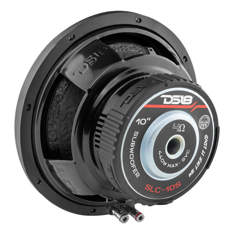 DS18 10in Select Subwoofer 220 Watts RMS 4 ohm SVC
