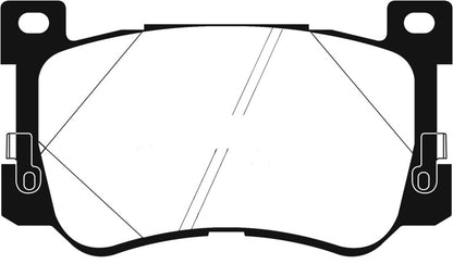 EBC 2017+ Genesis G90 5.0L Redstuff Front Brake Pads