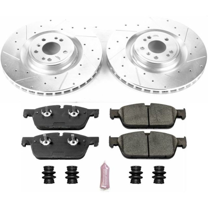 PowerStop Power Stop 17-18 Mercedes-Benz GLS550 Front Z23 Evolution Brake Kit